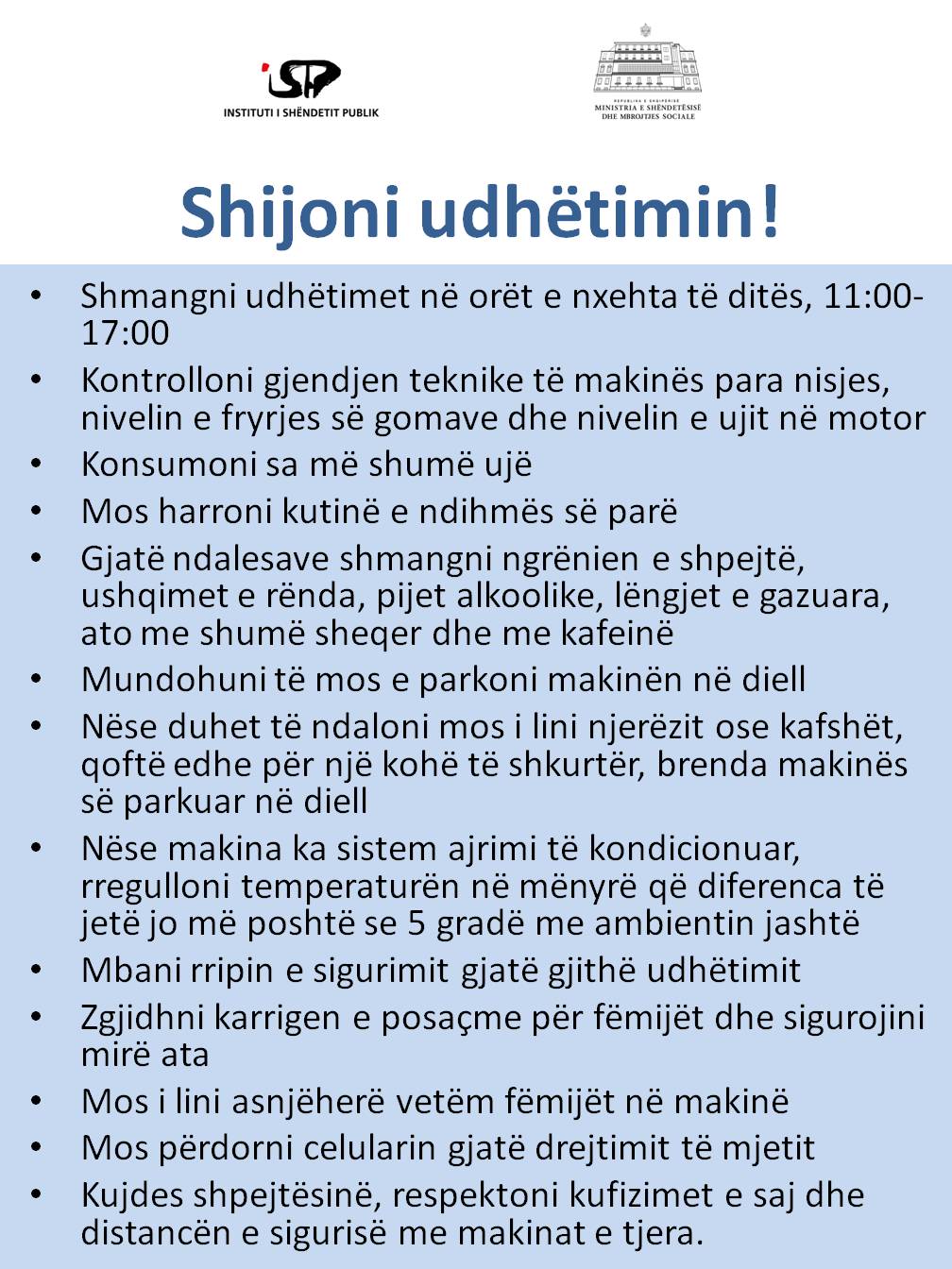 6. shijoni udhetimin